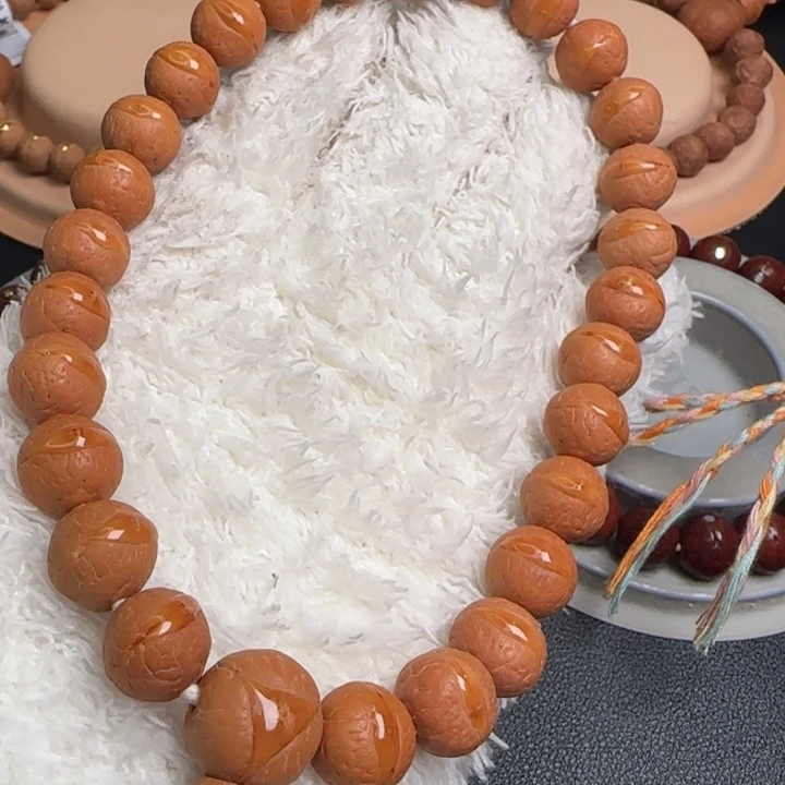 凤眼菩提吊坠12手持