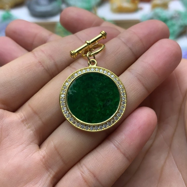 颈饰未镶嵌翡翠翡翠