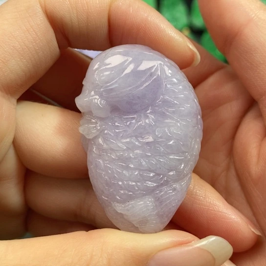 颈饰未镶嵌翡翠吊坠