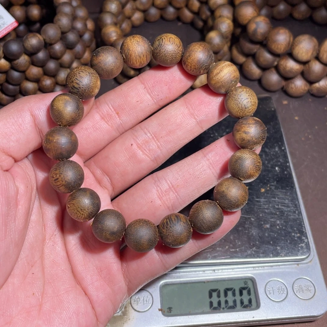 朱***！手串沉香奇楠沉香手串沉水浮1.2