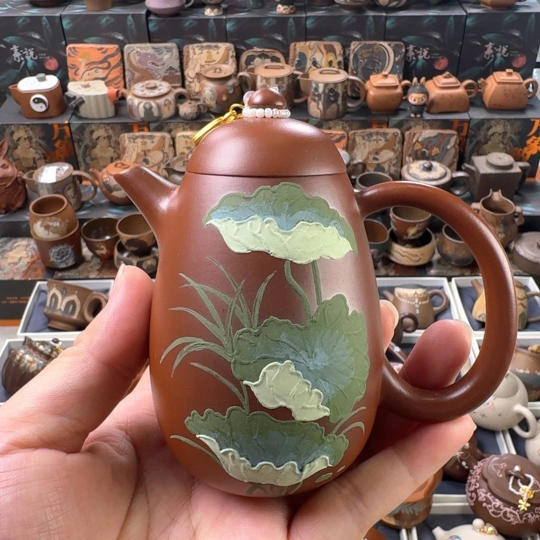 茶壶紫砂150cc原矿精工半手