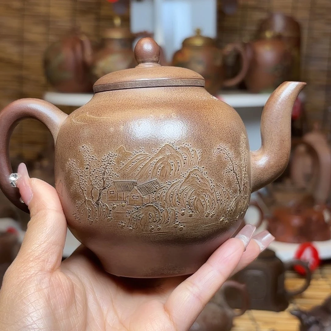 紫砂茶壶用****5紫砂老壶