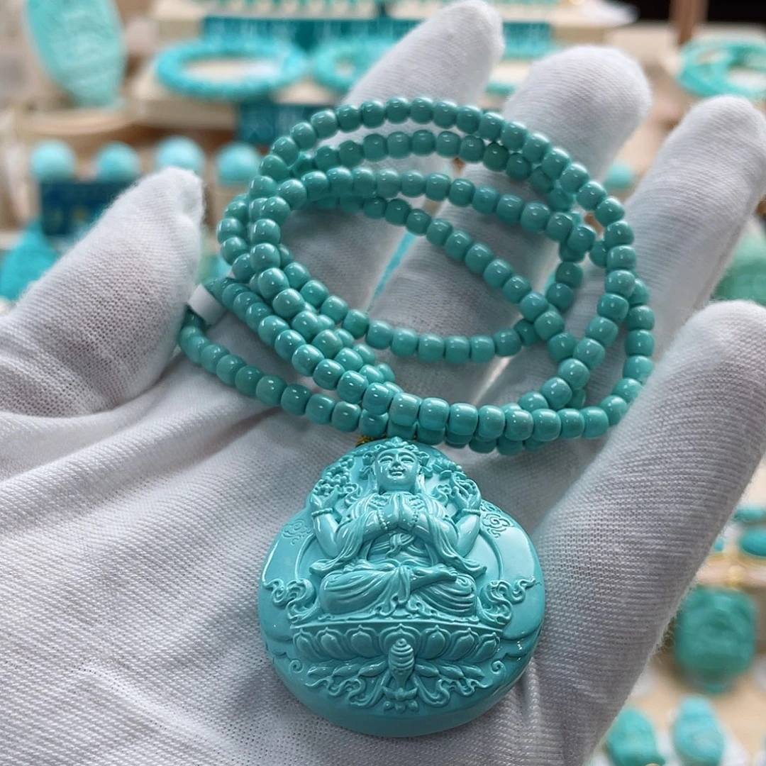 未镶嵌绿松石珠宝奇石