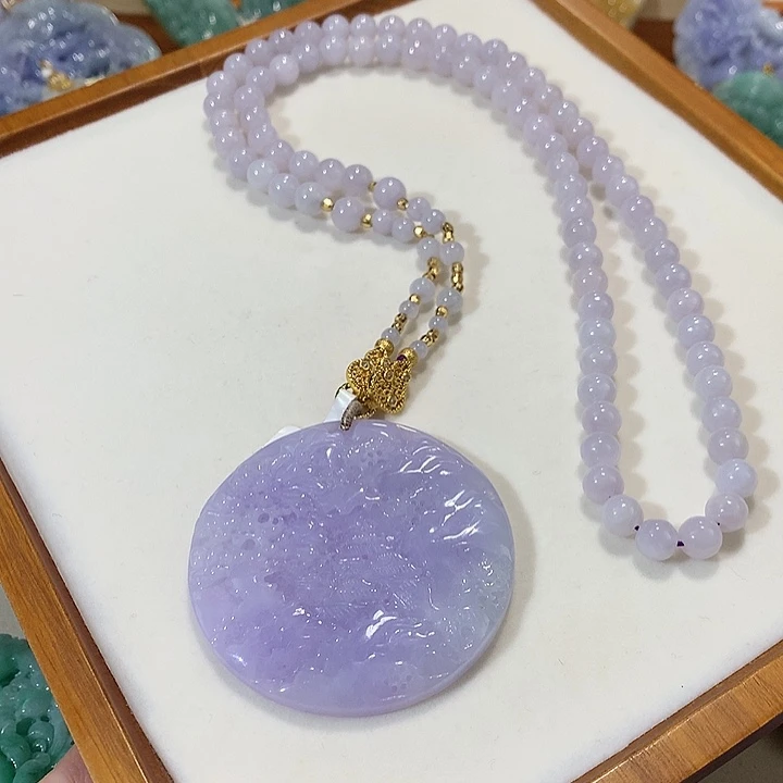 翡翠未镶嵌颈饰翡翠吊坠