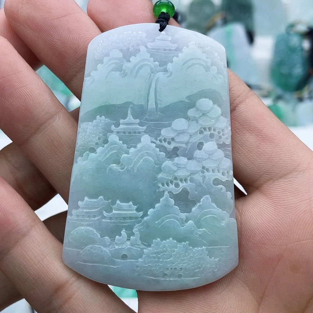 颈饰未镶嵌翡翠翡翠