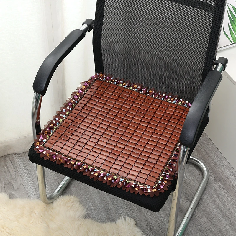 凉席座垫椅子坐垫屁垫屁股夏季凉垫电脑椅学生防滑中式防滑坐垫