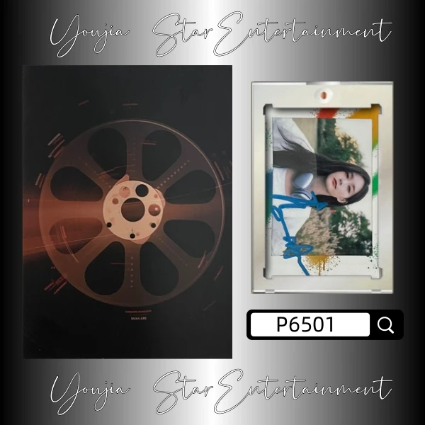 P6501【李一桐 】正品拍立得照片 涂鸦边框