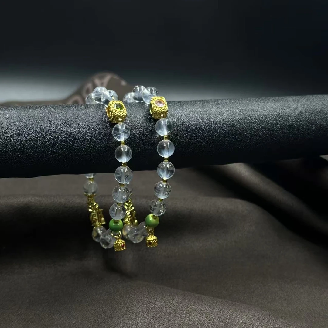 ZZ019 蓝针水晶手链 多样性发其一