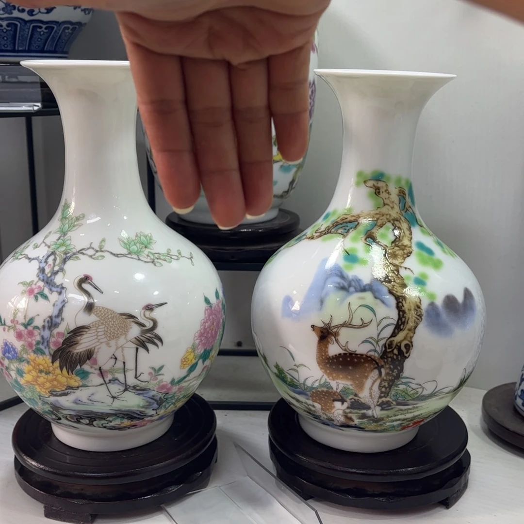 景德镇陶瓷花瓶摆件