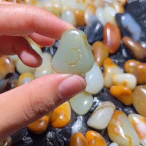 和田玉（糖玉）未镶嵌颈饰11.2克