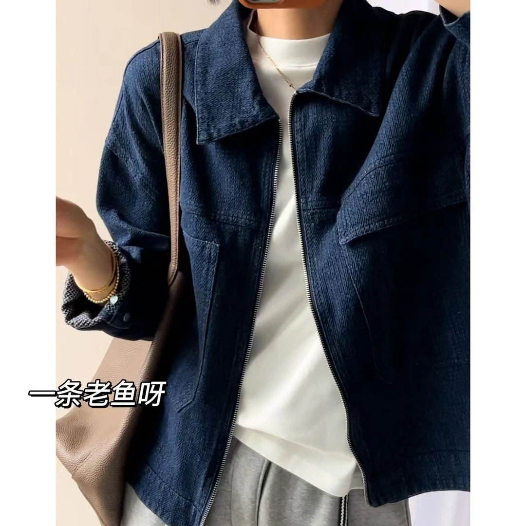 R 春季牛仔外套 韩版新款外套百搭