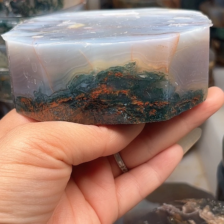 所***愿定制玛瑙定制水草玛瑙手镯