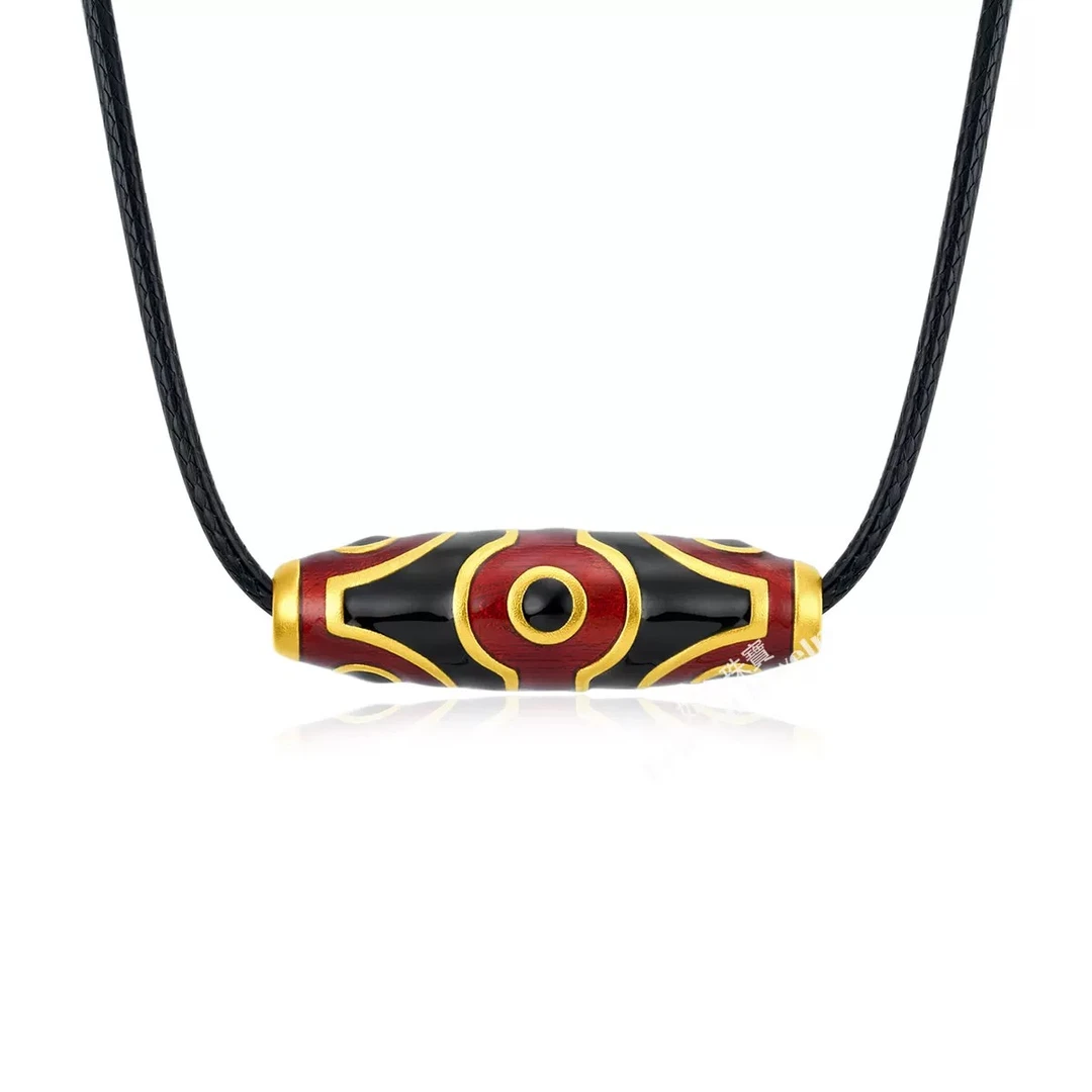 如心珠宝  六眼 吊坠 单圈手串 足金999 支持复检