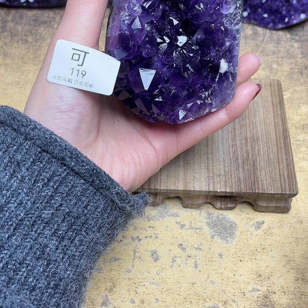 未镶嵌大型摆件（非配饰）紫晶