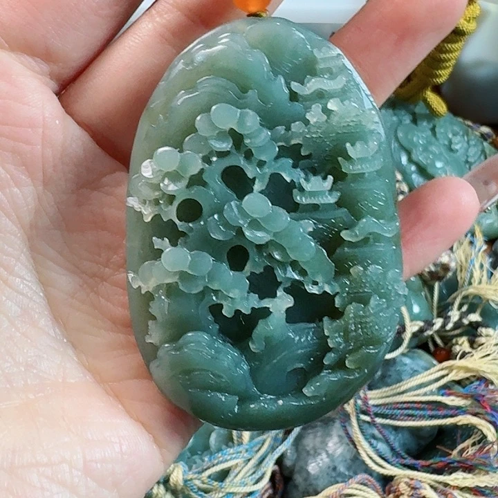 和田玉挂件未镶嵌