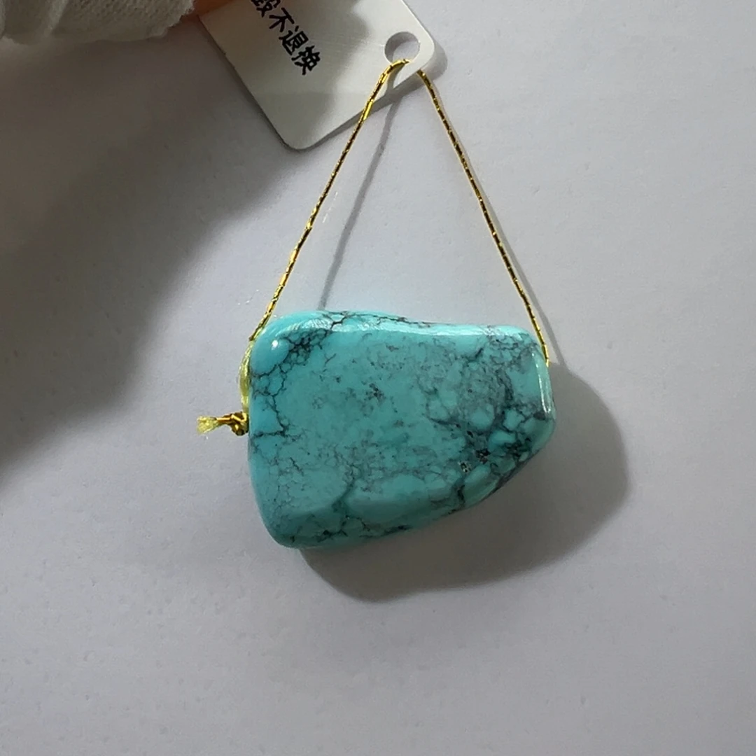 绿松石未镶嵌挂件