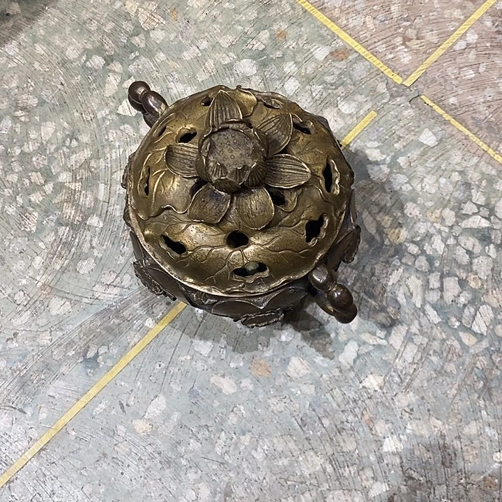 媛*老式铜器古朴厚重