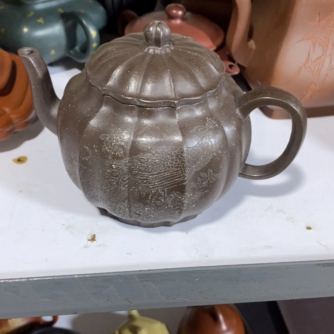 紫砂茶壶原矿手工243