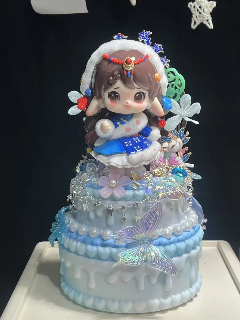 精美可爱蛋糕滴胶罐