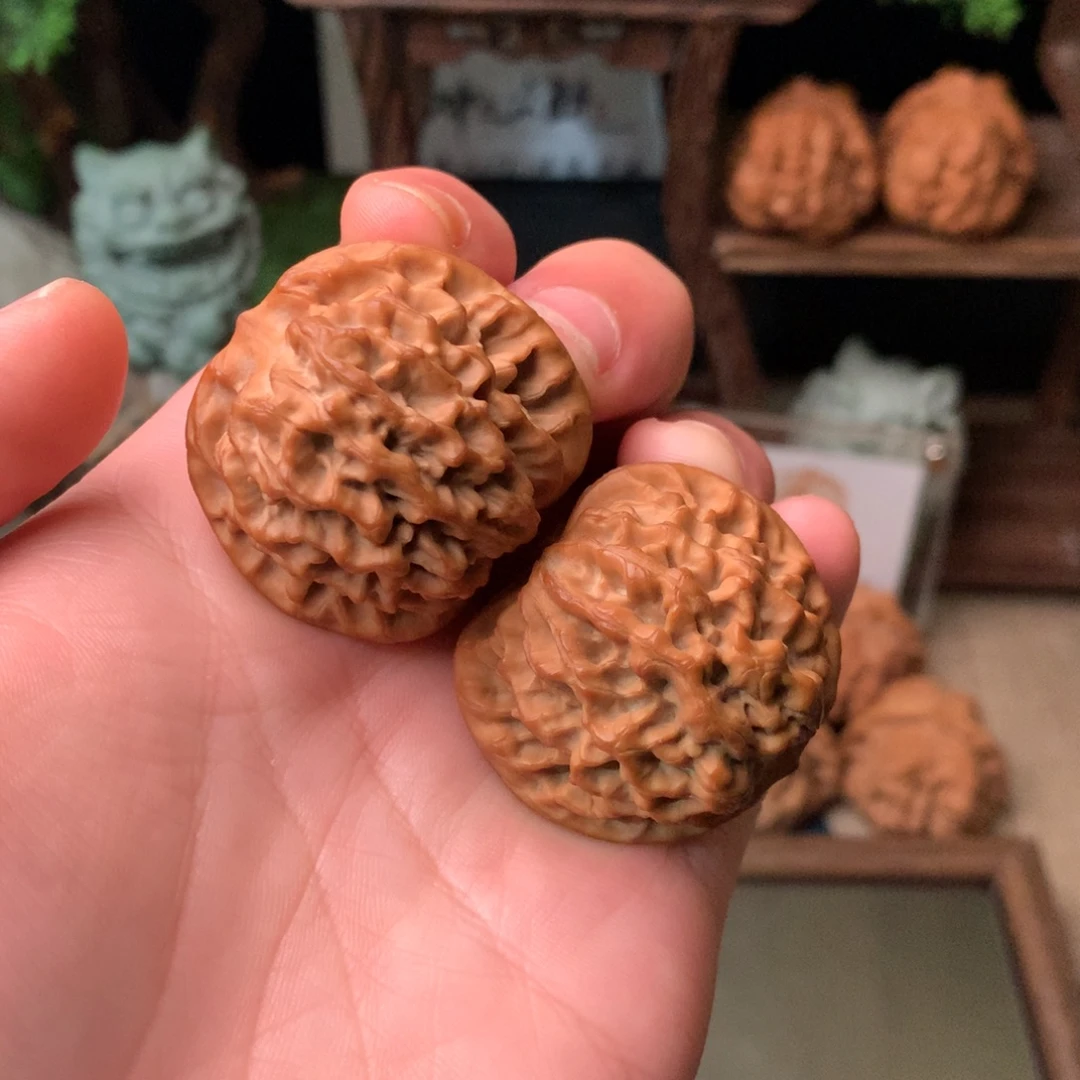 把件文玩核桃39尺寸秦闷