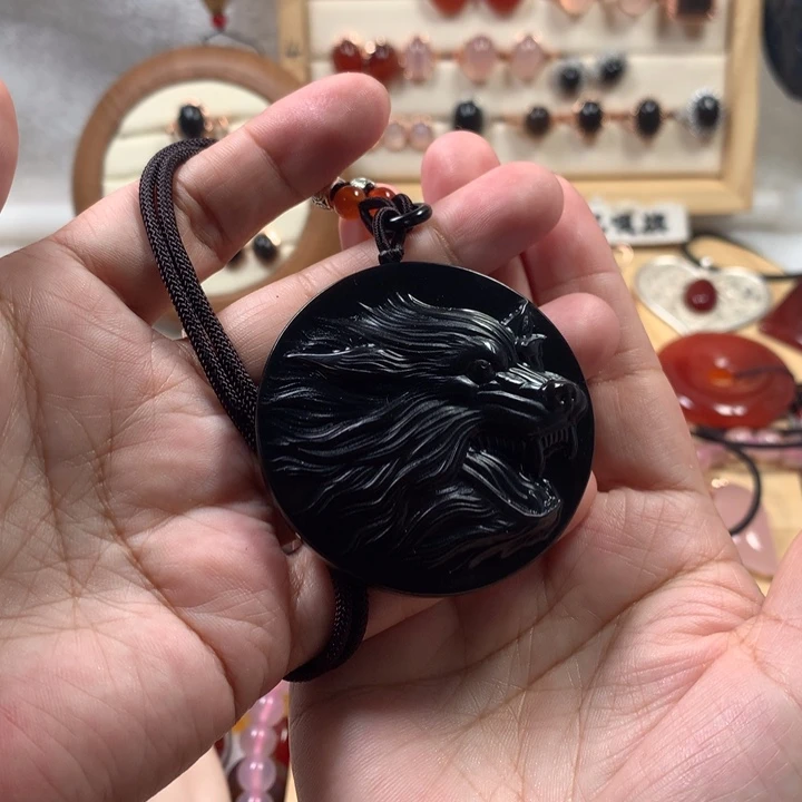玛瑙/玉髓合金吊坠