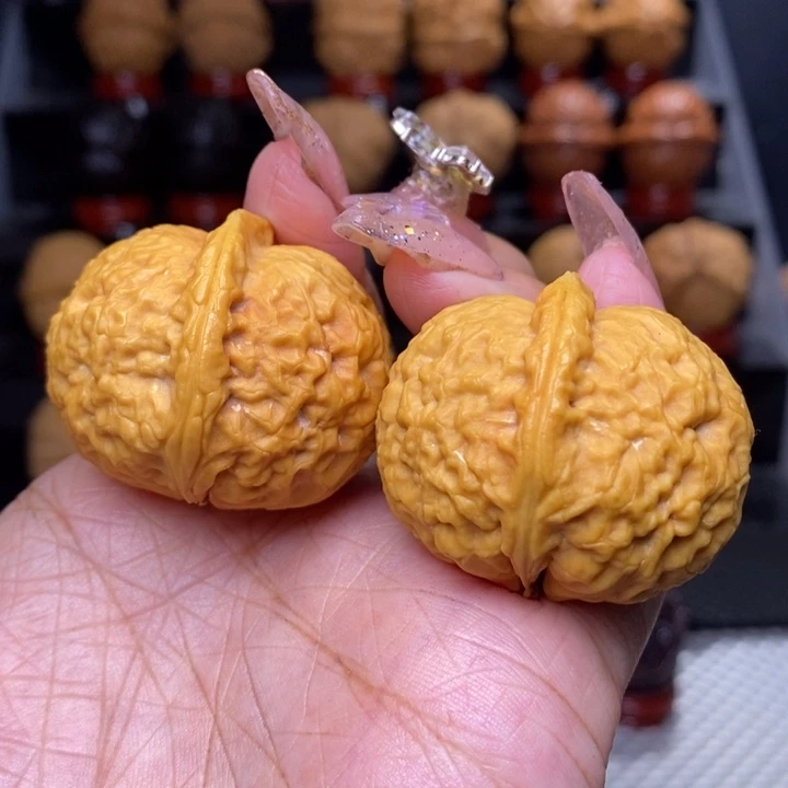 文玩核桃把件石奎元宝35号