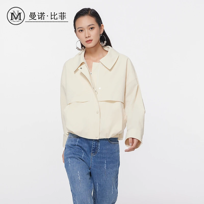 【九月专属】宽松休闲风衣外套MFHG114292