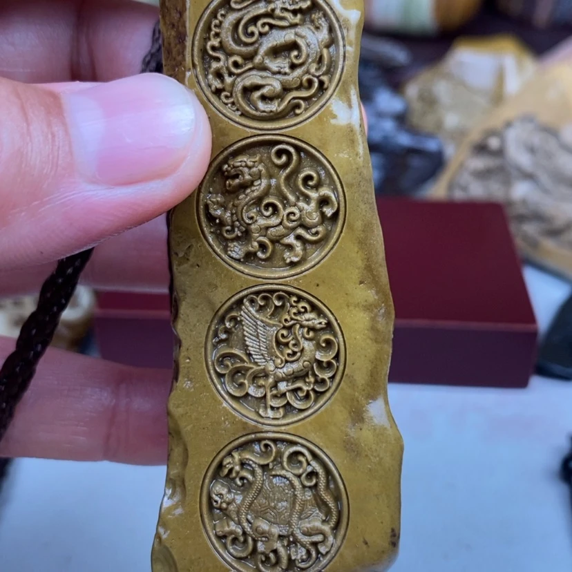 【闪购商品】原石雕刻手把件