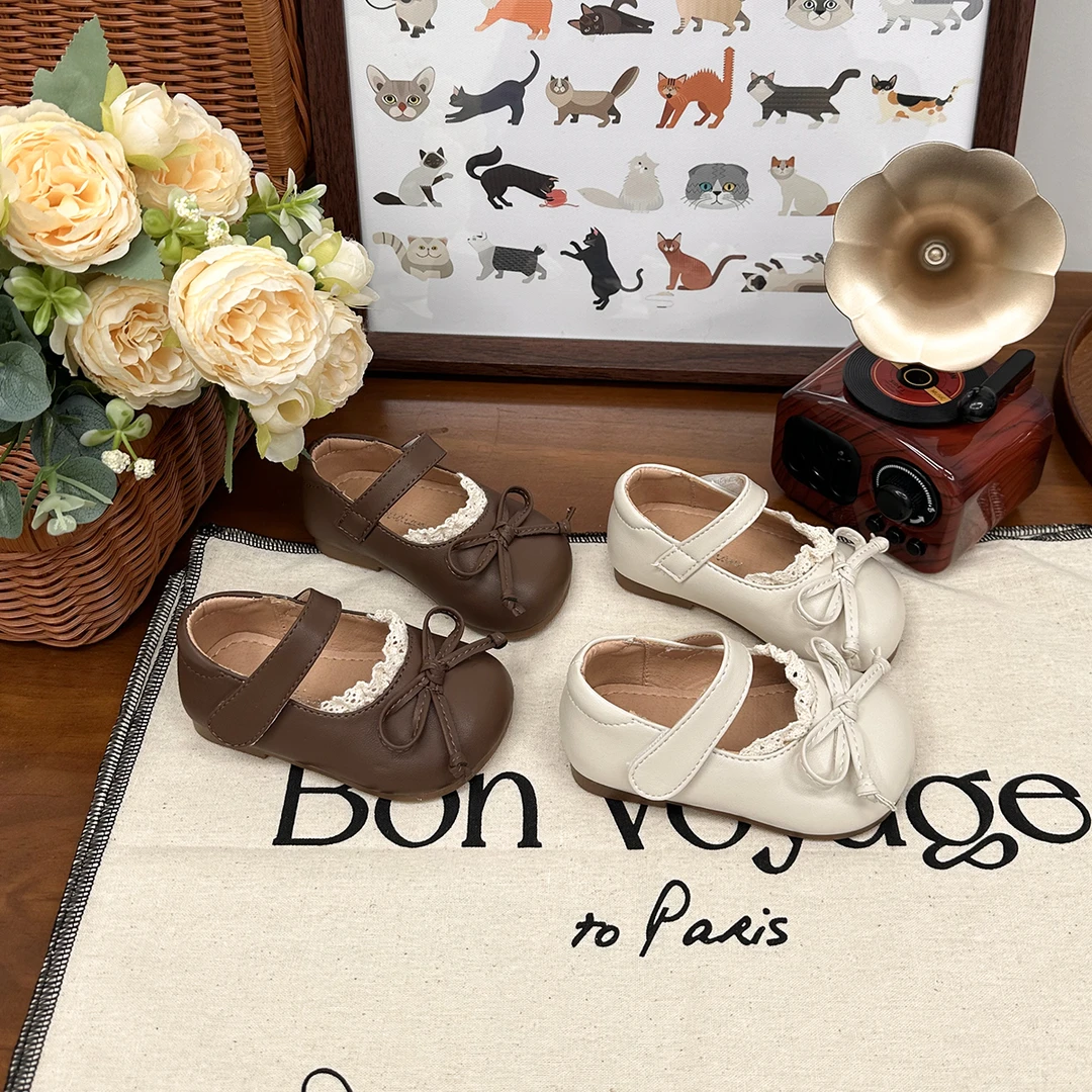 女宝公主鞋春秋季婴儿学防滑小童鞋子女童婴幼儿单鞋宝宝小皮鞋