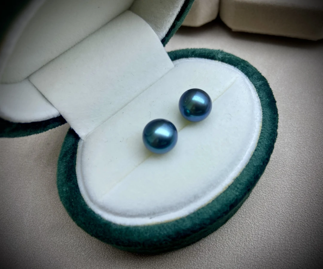 925银耳饰 【海洋●福利专属】神秘深邃经典大气素耳钉 146