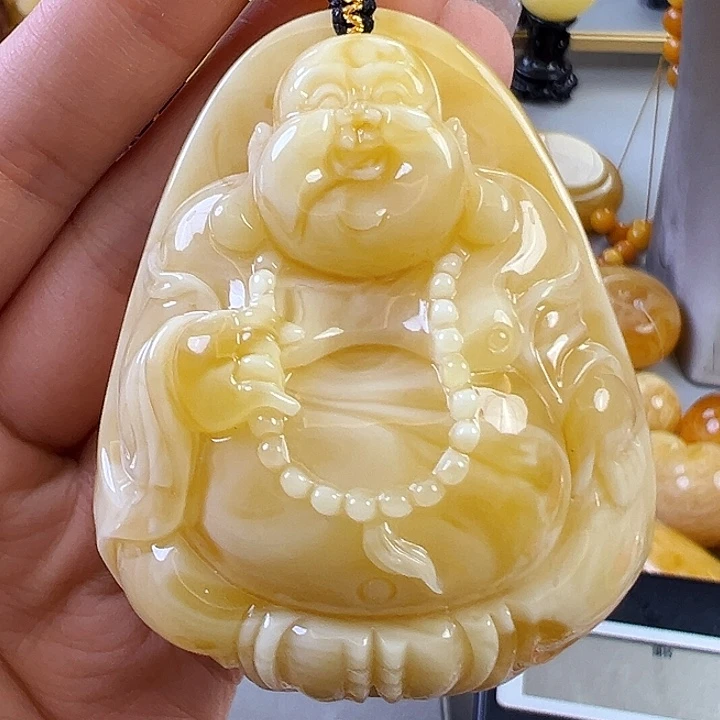 蜜蜡颈饰未镶嵌蜜蜡
