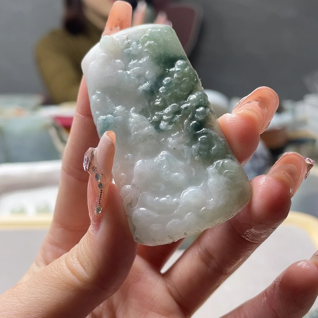 翡翠裸石无*-料子不包工