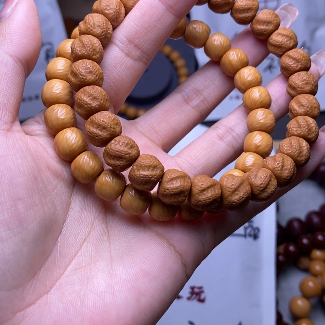 早***️手串文玩核桃云锦 灵蛇