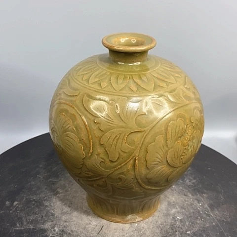 摆件耀州窑梅瓶造型美观