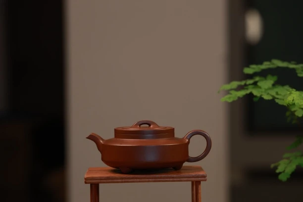 合心坊【大蕴周盘】彭尧抟制·150cc·紫泥·全手工·紫砂壶