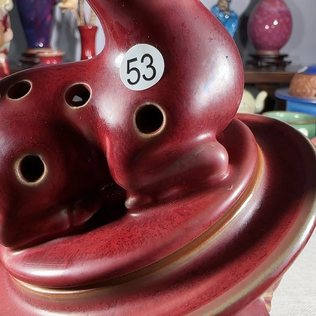 鎏***泊钧瓷传统工艺作品