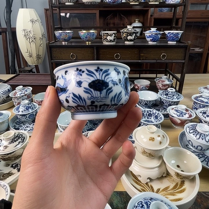 景德镇陶瓷手绘茶具