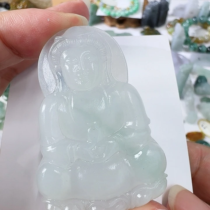 定制翡翠未镶嵌挂件