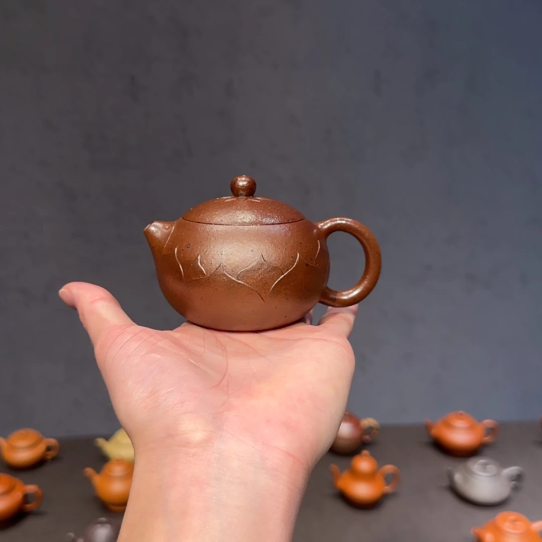 天***行紫砂茶壶柴烧西施 150cc