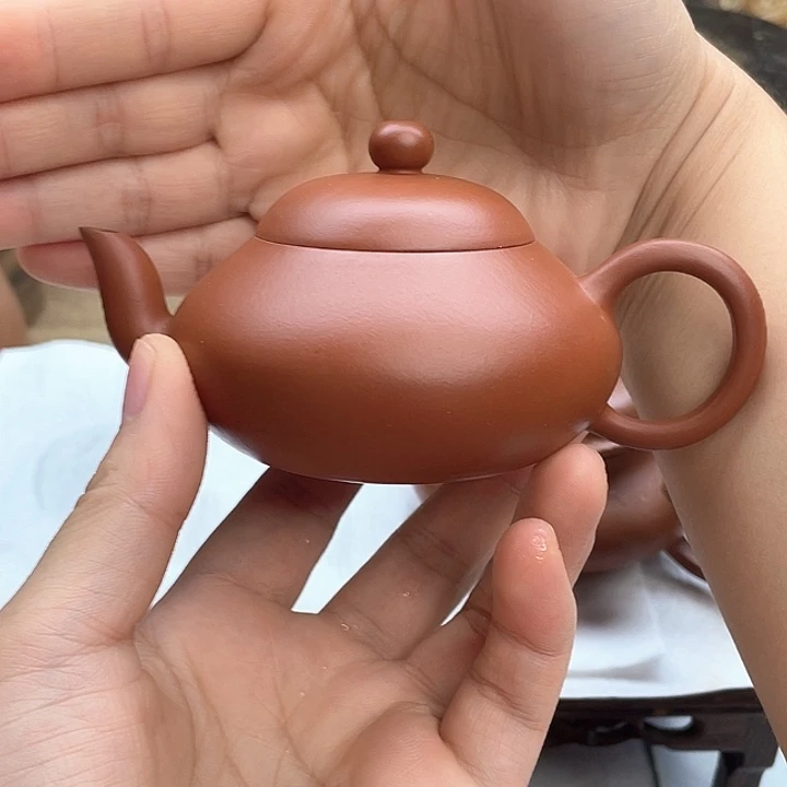 紫砂茶壶梨型 110毫升左右