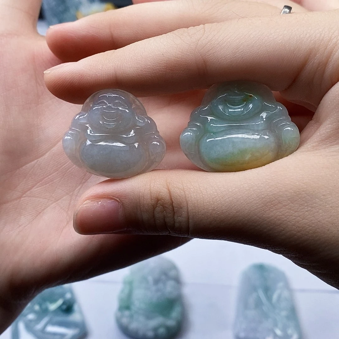 颈饰未镶嵌翡翠翡翠A货