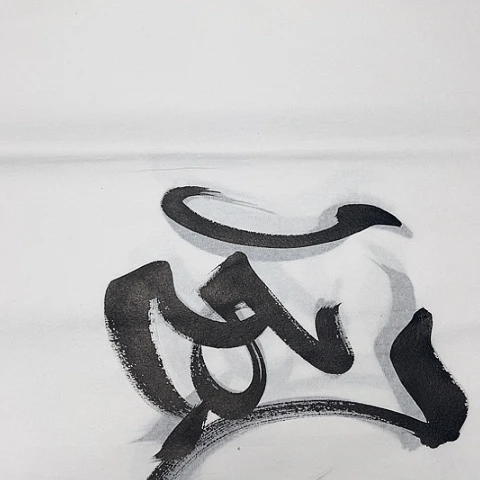 书法天**人于福贵书法风生水起