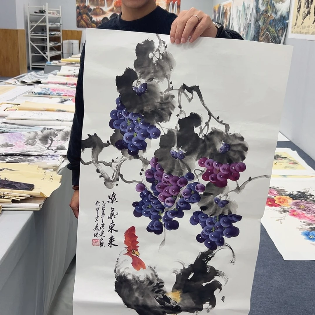 国画国画作品纯手绘