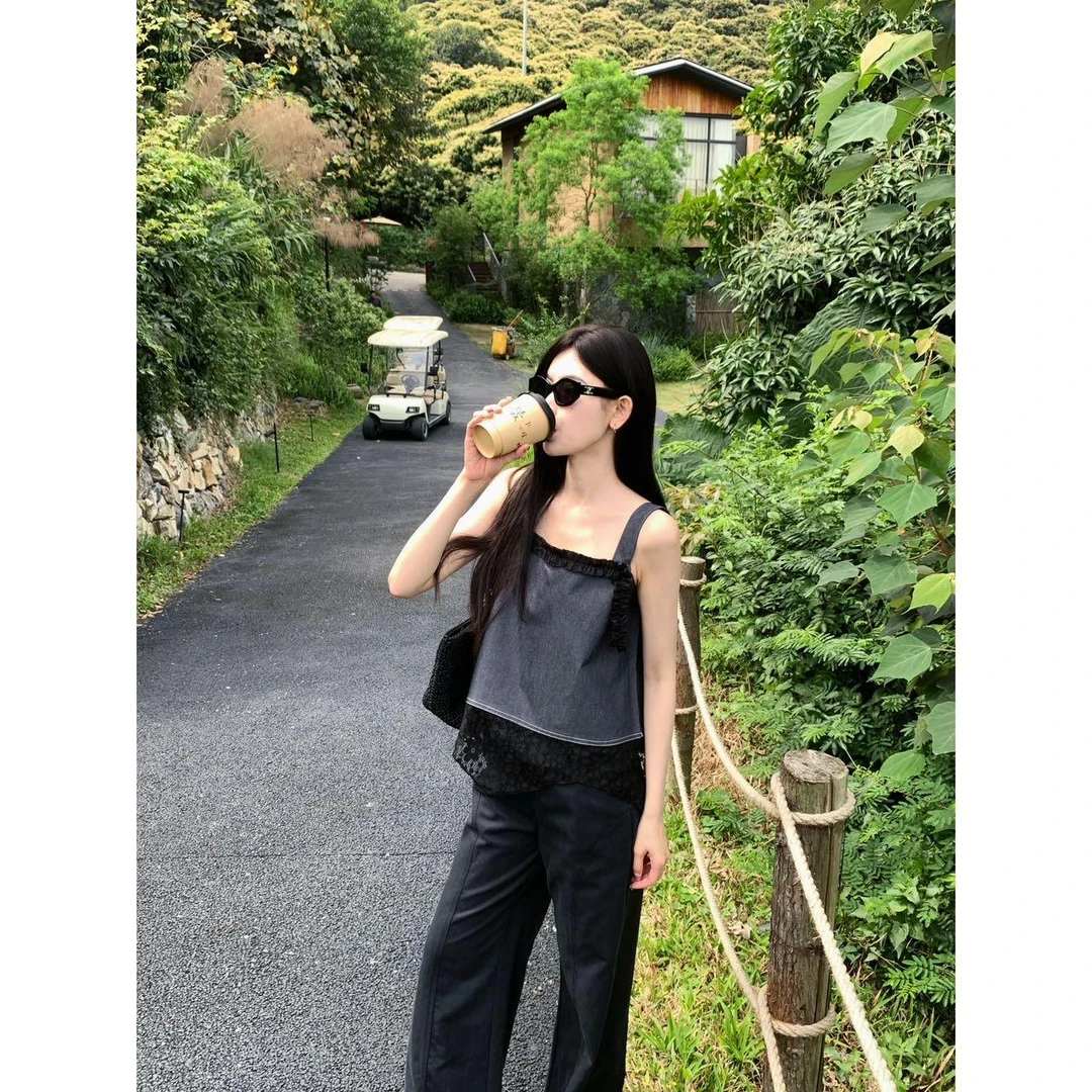 【丹宁伊甸园】26913 韩系超好看独特漂亮显瘦气质牛仔上衣