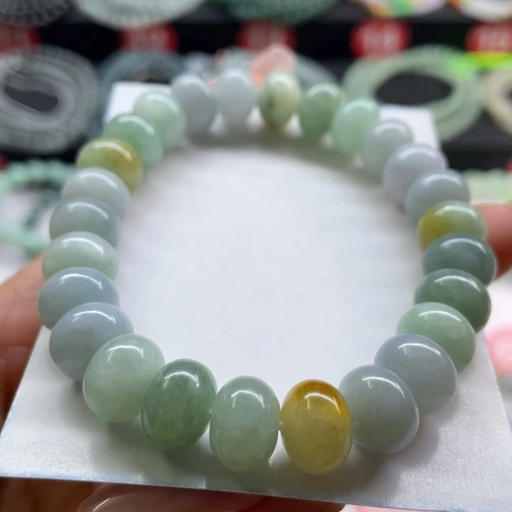 未镶嵌手链翡翠卡10.7