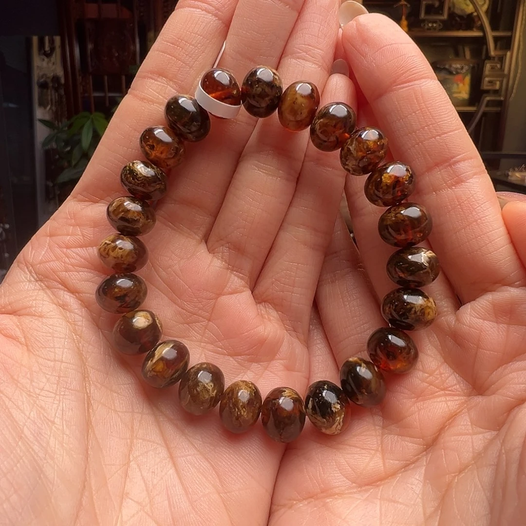 琥珀未镶嵌裸石抚顺琥珀10643十