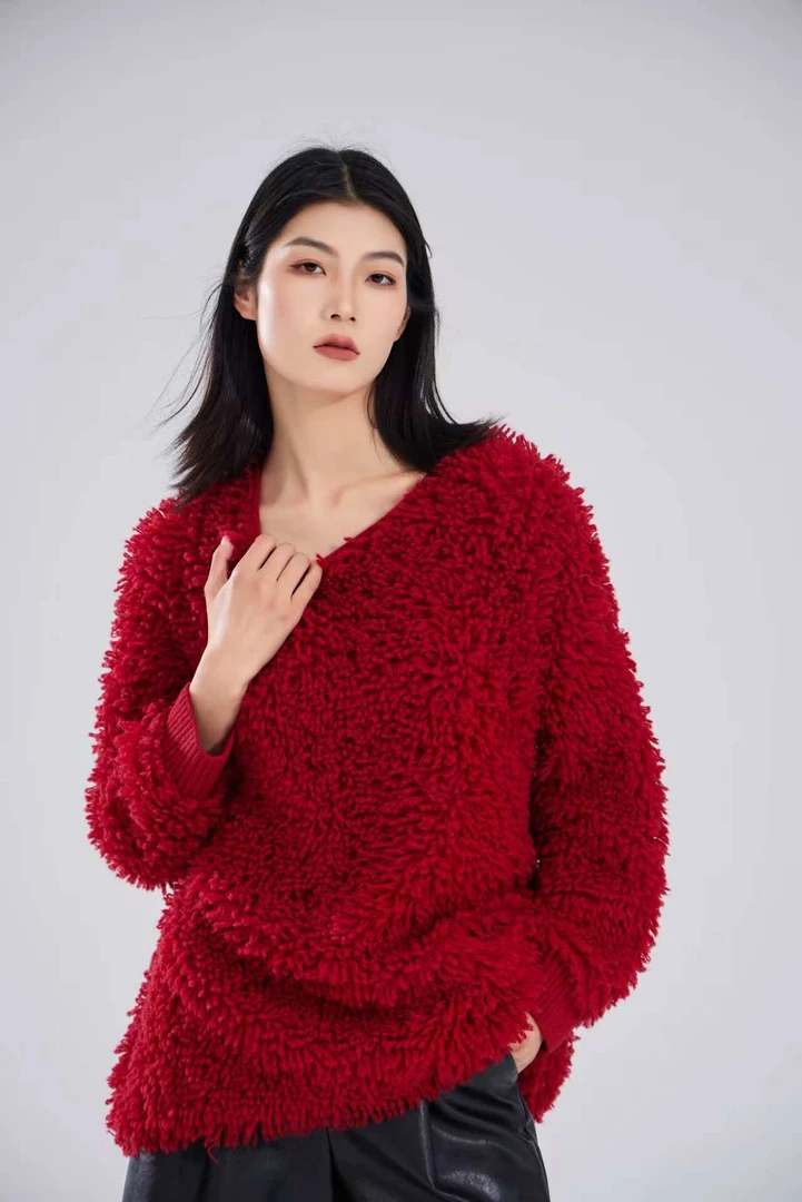 100%山羊绒  秋冬百搭时尚上衣500-599