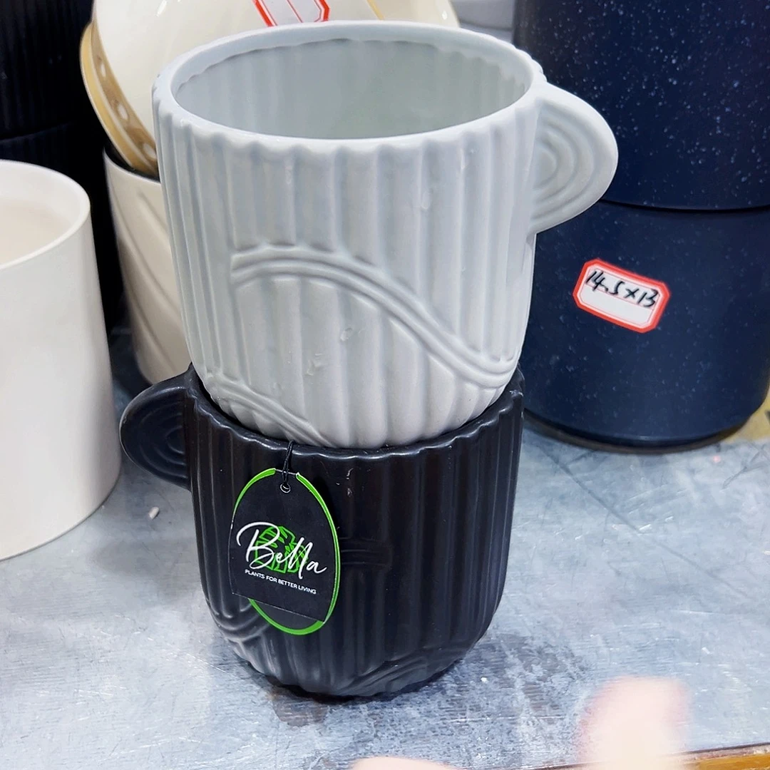 外贸尾单陶瓷花盆凑单10米包邮