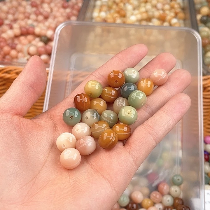 白玉菩提吊坠q13mm 40+10