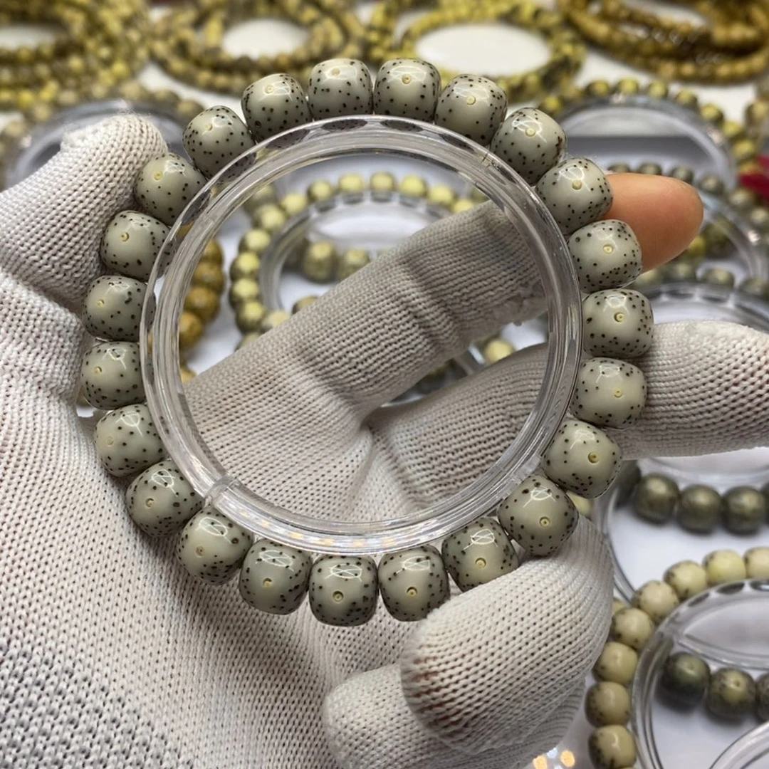 静***安星月菩提手串双留白